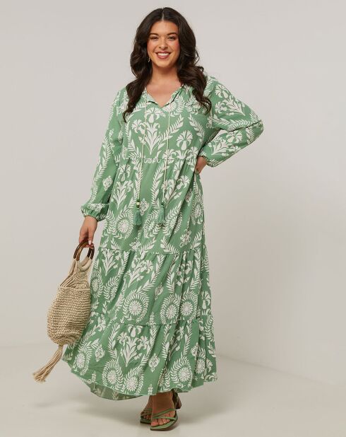 Robe Clio verte