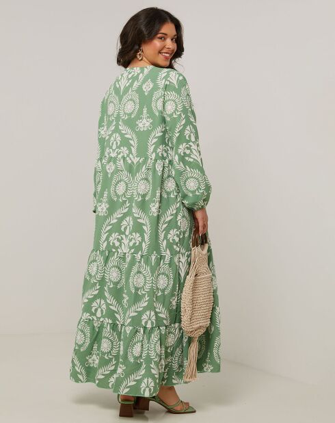 Robe Clio verte