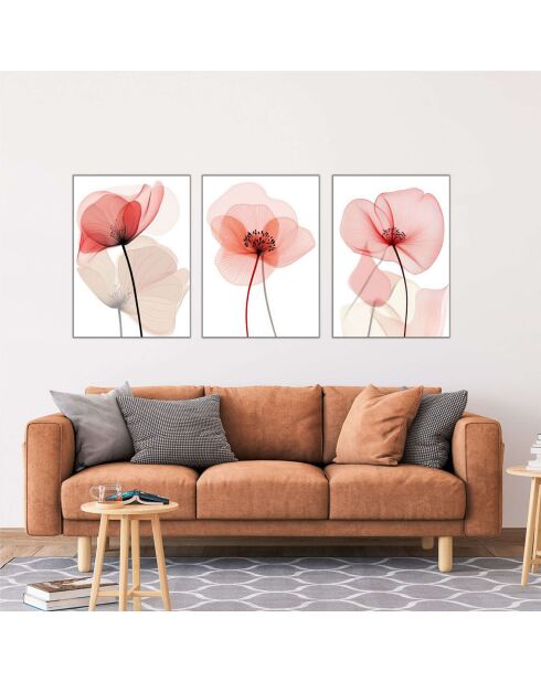 Tableau décoratif multicolore - 40x90 cm