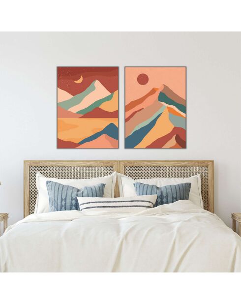 Tableau décoratif multicolore - 60x80 cm