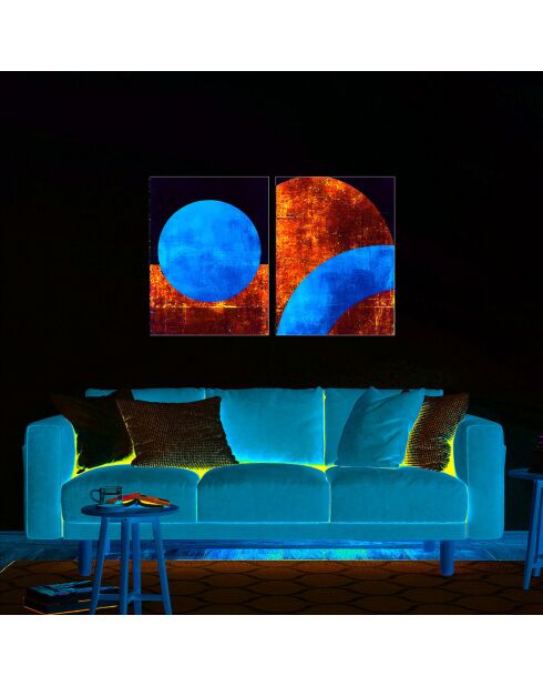 Tableau décoratif multicolore - 60x80 cm
