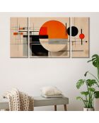 Tableau décoratif multicolore