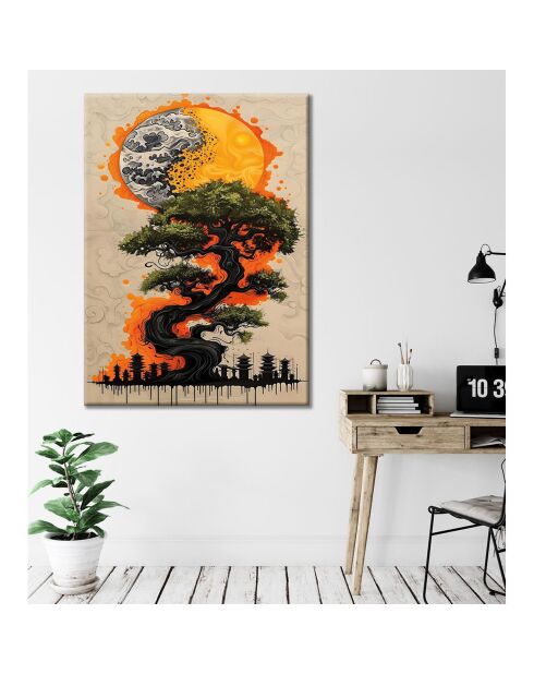 Tableau décoratif multicolore - 70x100 cm