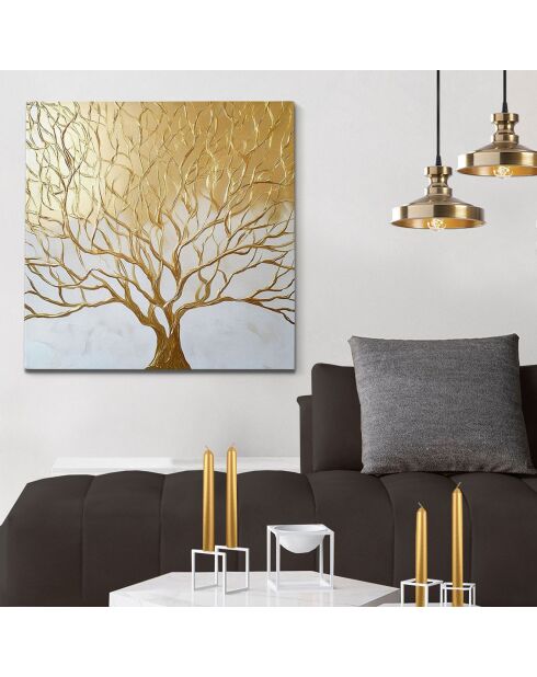 Tableau décoratif multicolore - 70x70 cm