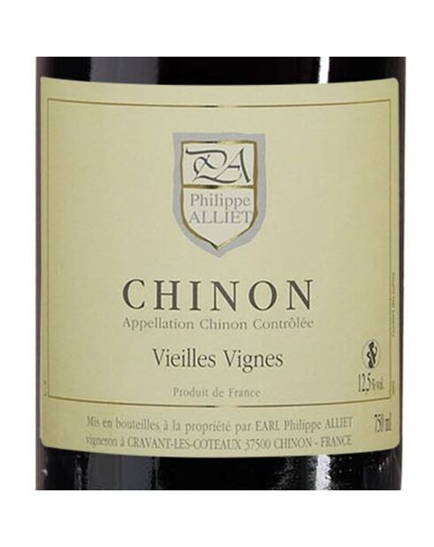 1 Chinon Vieilles Vignes 2020 Dom. Philippe Alliet 75cl - Etiquette abîmée