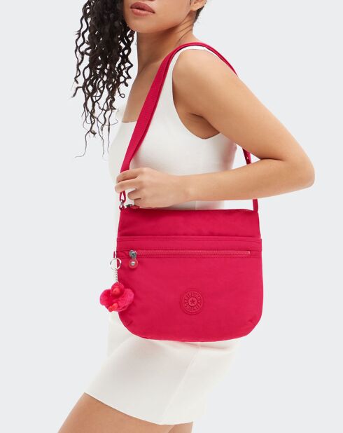 Sac bandoulière Arto rose - 26x29x4 cm