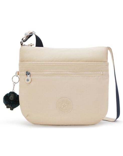 Sac bandoulière Arto beige - 26x29x4 cm