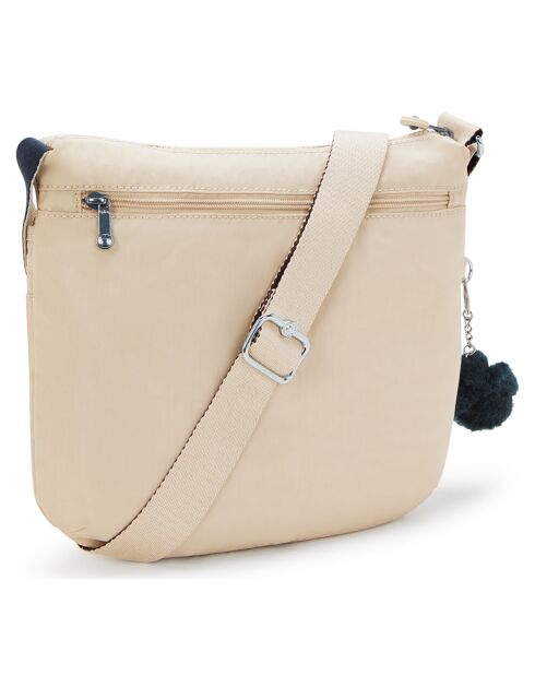Sac bandoulière Arto beige - 26x29x4 cm