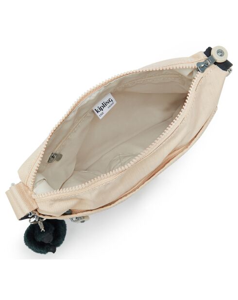 Sac bandoulière Arto beige - 26x29x4 cm