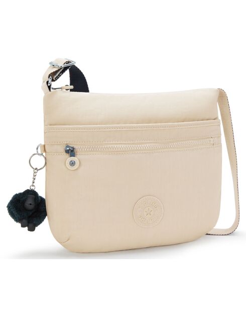 Sac bandoulière Arto beige - 26x29x4 cm