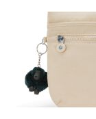 Sac bandoulière Arto beige - 26x29x4 cm