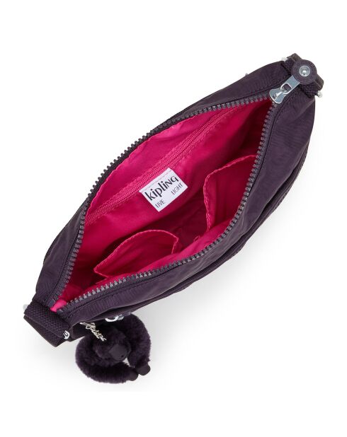 Sac bandoulière Arto violet - 26x29x4 cm