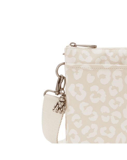 Sac bandoulière Riri L blanc - 20x27x6.5 cm