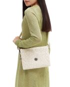 Sac bandoulière Riri L blanc - 20x27x6.5 cm
