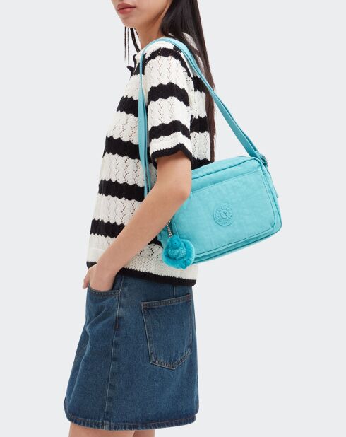 Sac bandoulière Abanu M bleu - 17x24x9 cm