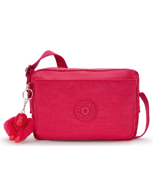 Sac bandoulière Abanu M rose - 17x24x9 cm