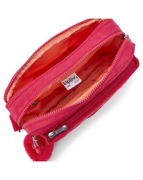 Sac bandoulière Abanu M rose - 17x24x9 cm