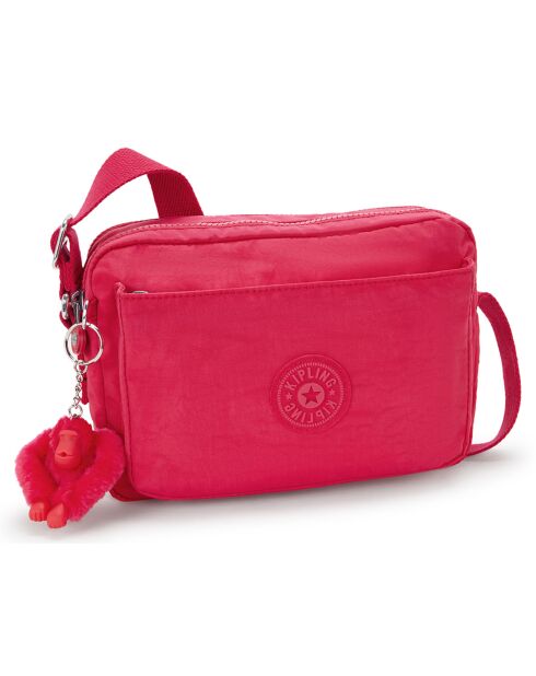 Sac bandoulière Abanu M rose - 17x24x9 cm