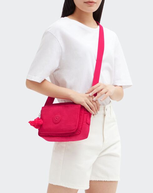 Sac bandoulière Abanu M rose - 17x24x9 cm