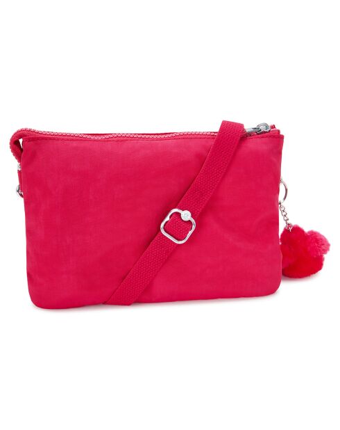 Sac bandoulière Riri rose - 16x24x6.5 cm
