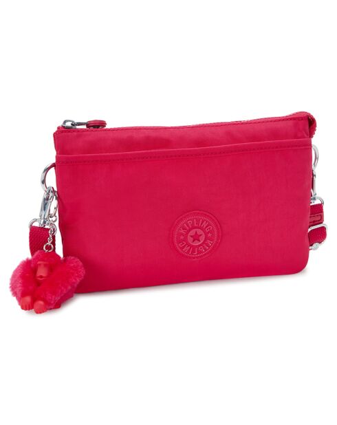Sac bandoulière Riri rose - 16x24x6.5 cm