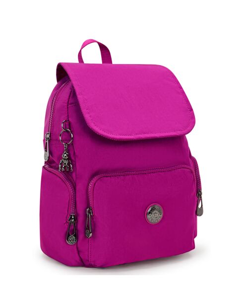 Sac à dos City Zip Mini rose - 33.5x27x19 cm