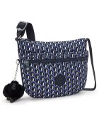 Sac bandoulière Arto S bleu - 21x25x3 cm