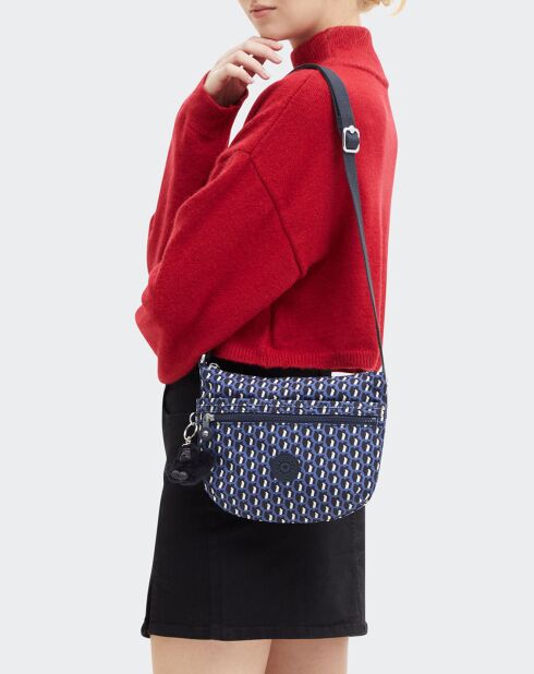 Sac bandoulière Arto S bleu - 21x25x3 cm