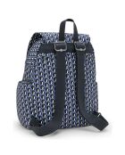 Sac à dos City Zip Mini bleu - 33.5x27x19 cm