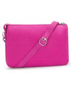 Sac bandoulière Riri rose - 16x24x6.5 cm