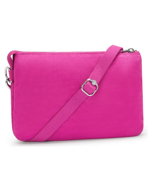 Sac bandoulière Riri rose - 16x24x6.5 cm