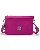Sac bandoulière Riri rose - 16x24x6.5 cm
