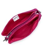 Sac bandoulière Riri rose - 16x24x6.5 cm