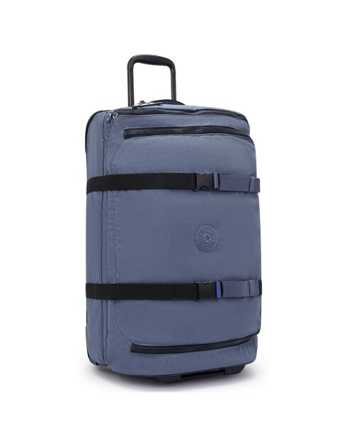 Valise à roulettes Aviana M bleue - 68x41x34.5 cm