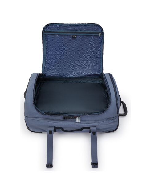 Valise à roulettes Aviana M bleue - 68x41x34.5 cm