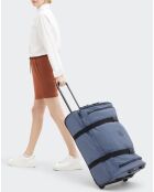 Valise à roulettes Aviana M bleue - 68x41x34.5 cm