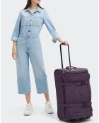 Valise à roulettes Aviana M violette - 68x41x34.5 cm