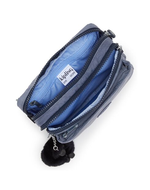 Sac bandoulière Abanu bleu - 13x19x8 cm