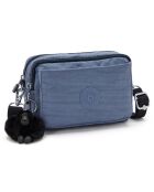 Sac bandoulière Abanu bleu - 13x19x8 cm