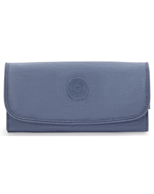 Portefeuille Money Land bleu - 10x18.5x3 cm