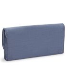 Portefeuille Money Land bleu - 10x18.5x3 cm
