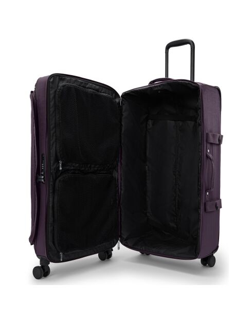 Valise à roulettes Spontaneous L violette - 78x28x41cm