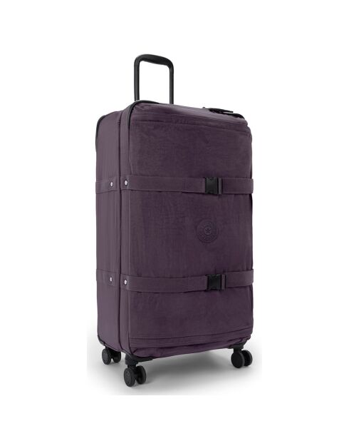 Valise à roulettes Spontaneous L violette - 78x28x41cm