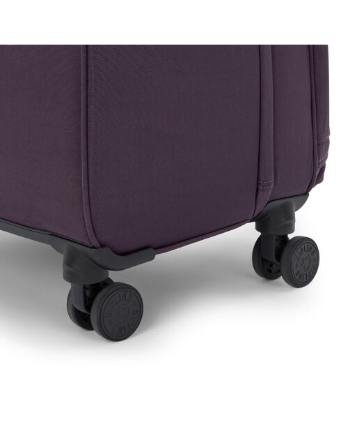 Valise à roulettes Spontaneous L violette - 78x28x41cm