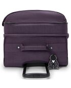 Valise à roulettes Spontaneous L violette - 78x41x28 cm