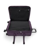 Valise à roulettes Spontaneous L violette - 78x41x28 cm