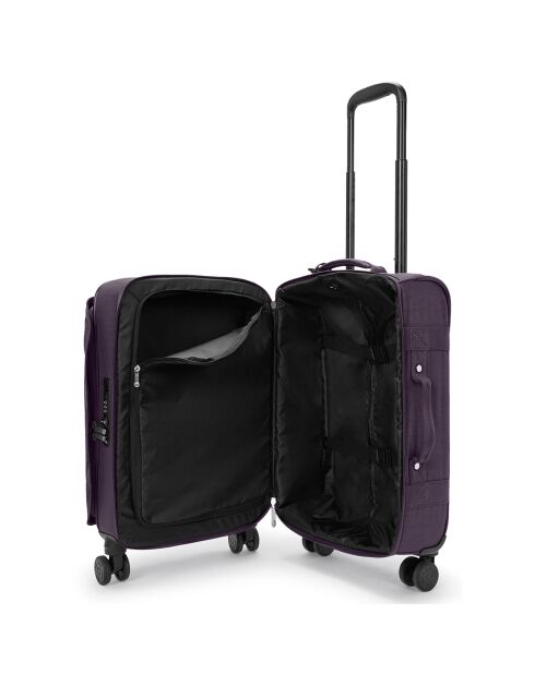 Valise à roulettes Spontaneous S violette - 53x33x21 cm