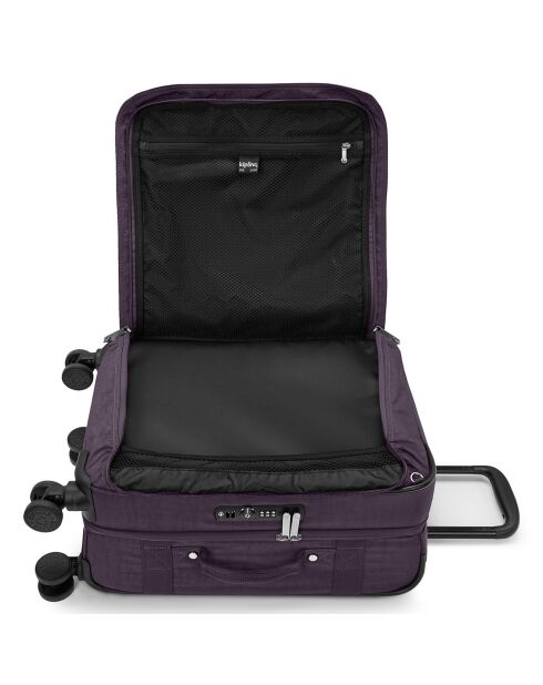 Valise à roulettes Spontaneous S violette - 53x33x21 cm