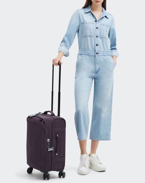 Valise à roulettes Spontaneous S violette - 53x33x21 cm