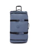 Valise à roulettes Aviana L bleue - 76x43.5x37 cm